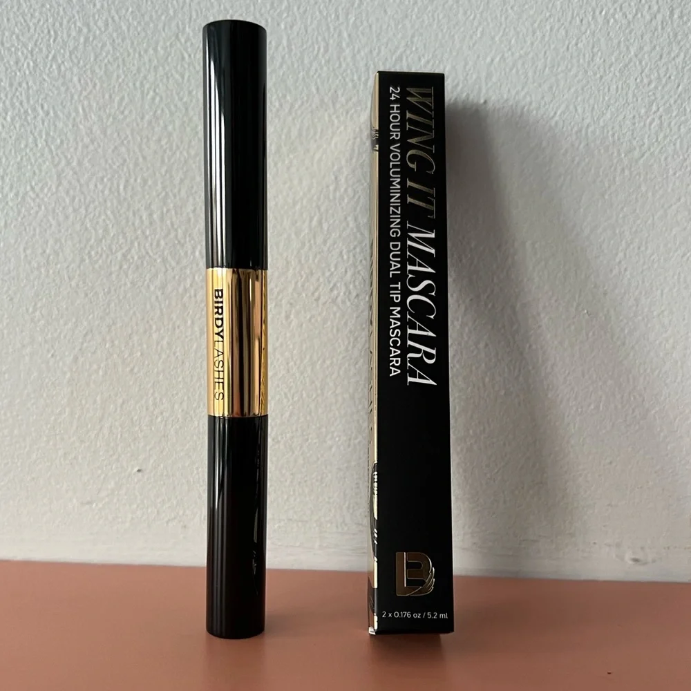 Birdy Lashes Wing It Mascara - 24 hour volumnizing Dual Tip Mascara BNIB